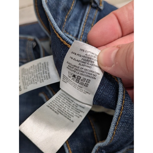 Lucky Brand 410 Jeans Mens 38x30 (39x29) Athletic Slim Med Wash Blue Stretch - Picture 10 of 15